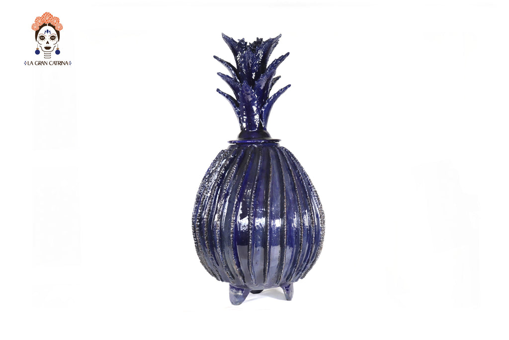 Michoacán Clay Pineapple - 26 in. - Blue Barrel Cactus Juan Gtz
