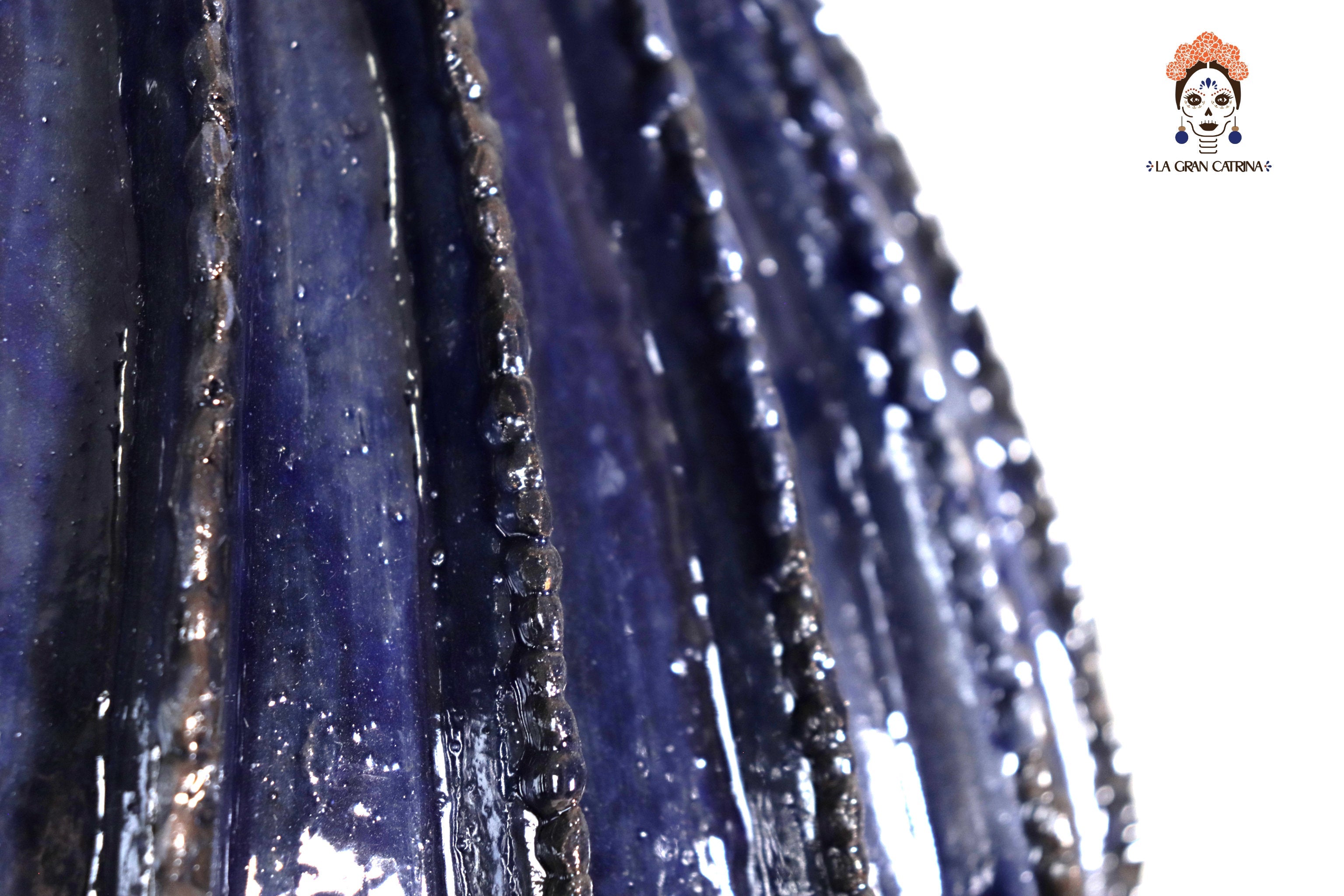 Michoacán Clay Pineapple - 26 in. - Blue Barrel Cactus Juan Gtz