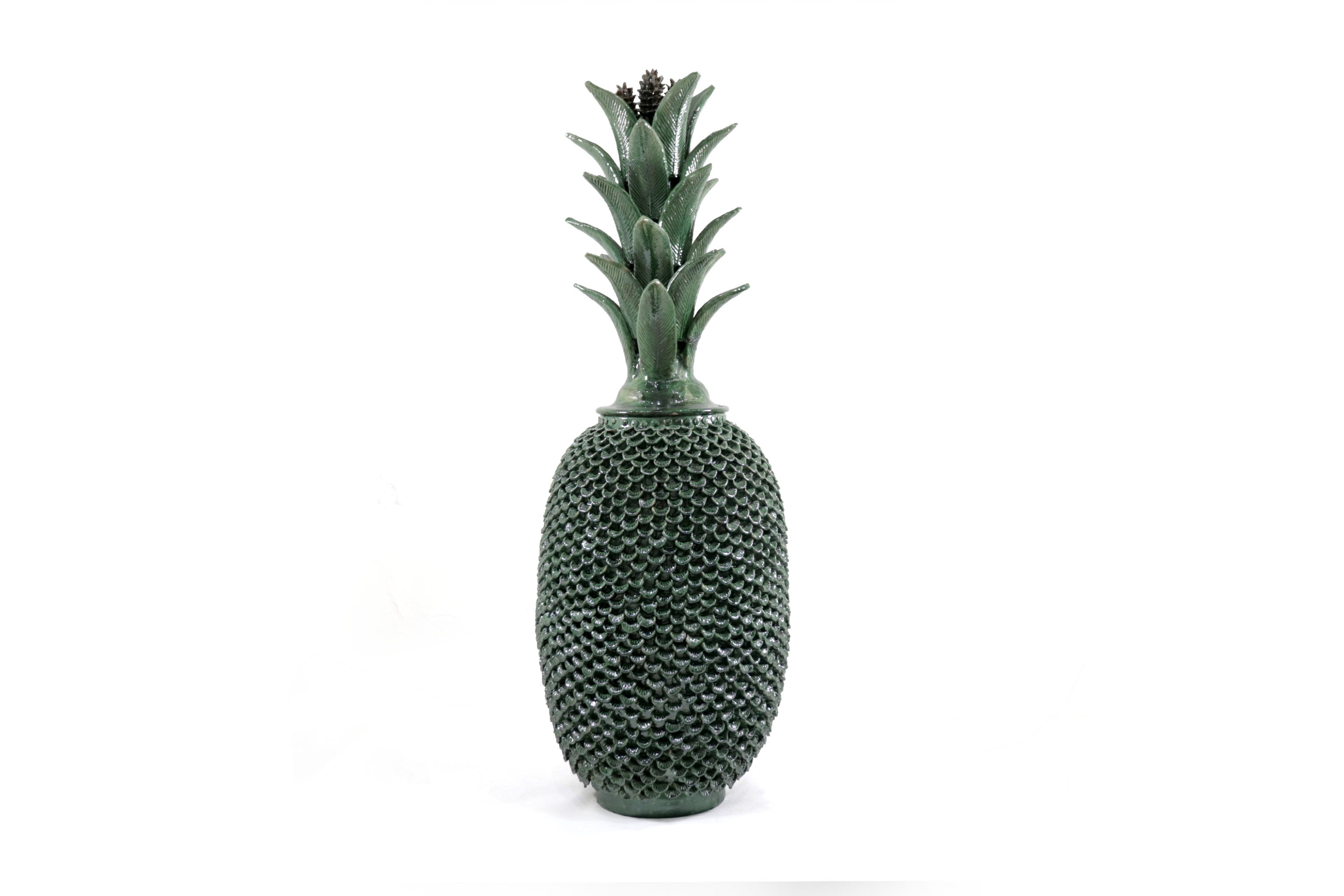 Green Pineapple with Petals - 36 in. Juan Gtz