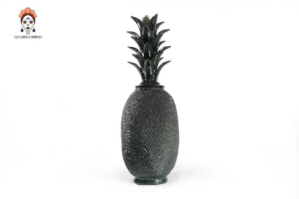 Green Pineapple with Spikes obscuro - 36 in. - Made to Order Juan Gtz