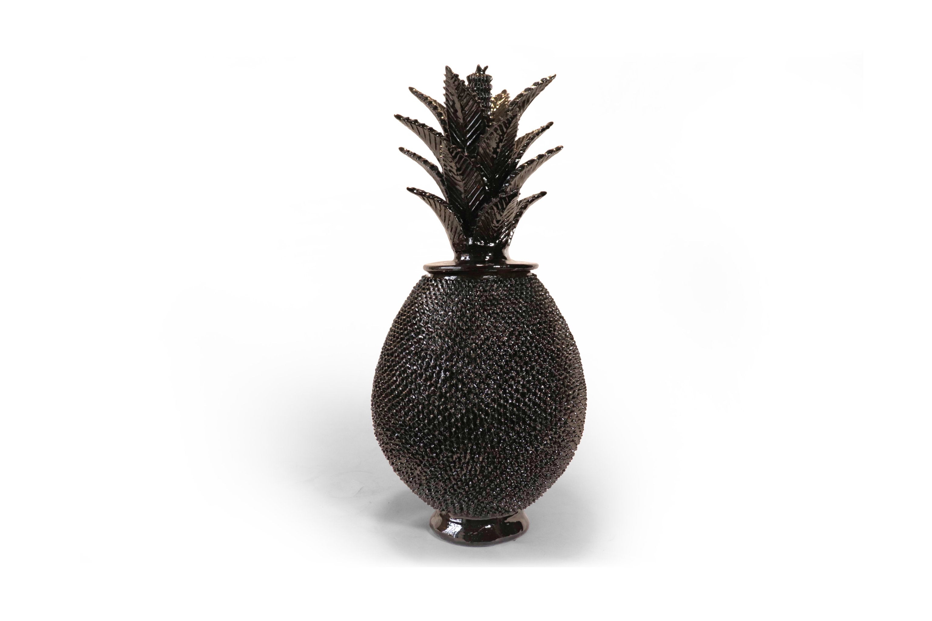 Pineapple vidriada Black - 24 in. Juan Gtz