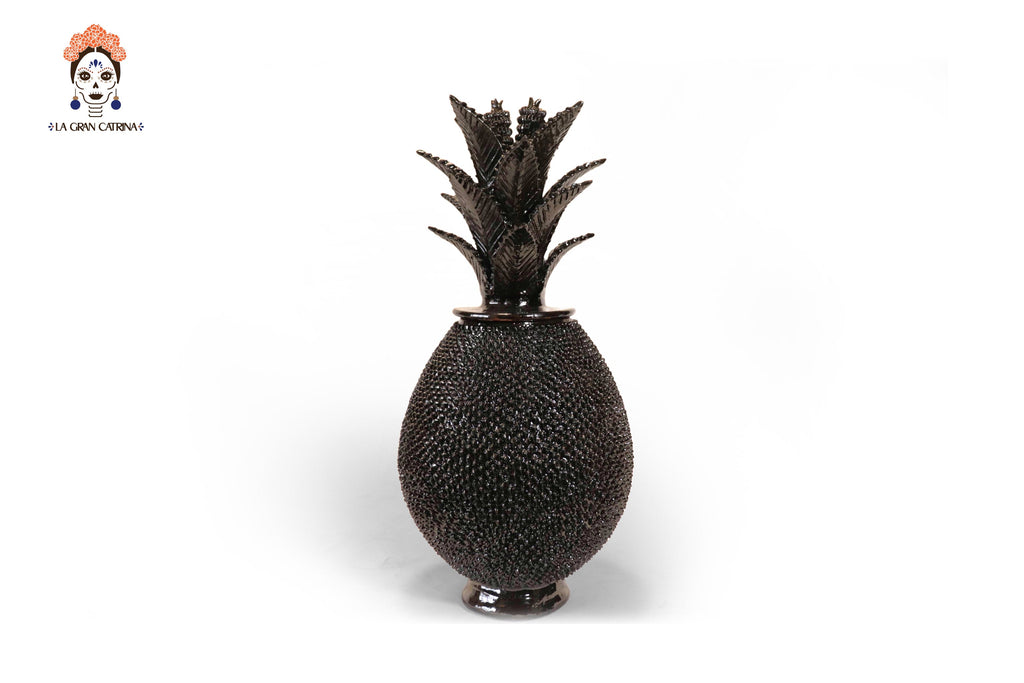 Pineapple vidriada Black - 24 in. Juan Gtz