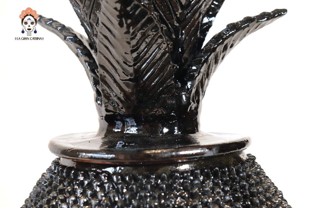 Pineapple vidriada Black - 24 in. Juan Gtz