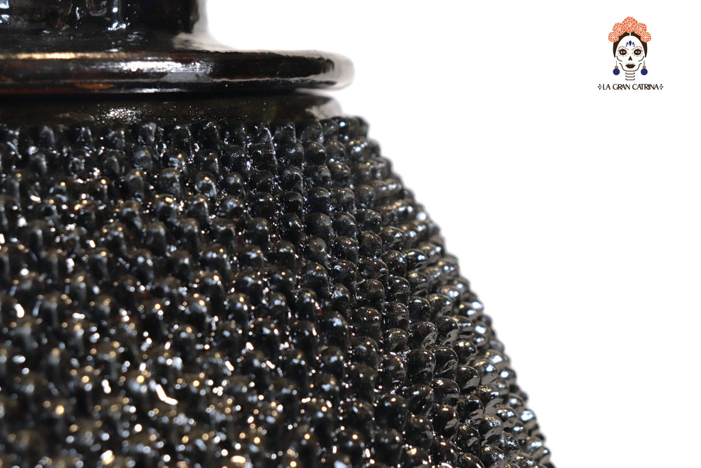Pineapple vidriada Black - 24 in. Juan Gtz