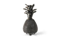 Michoacán Clay Pineapple - Black with Spikes with Special Lid - 19 in. Juan Gtz