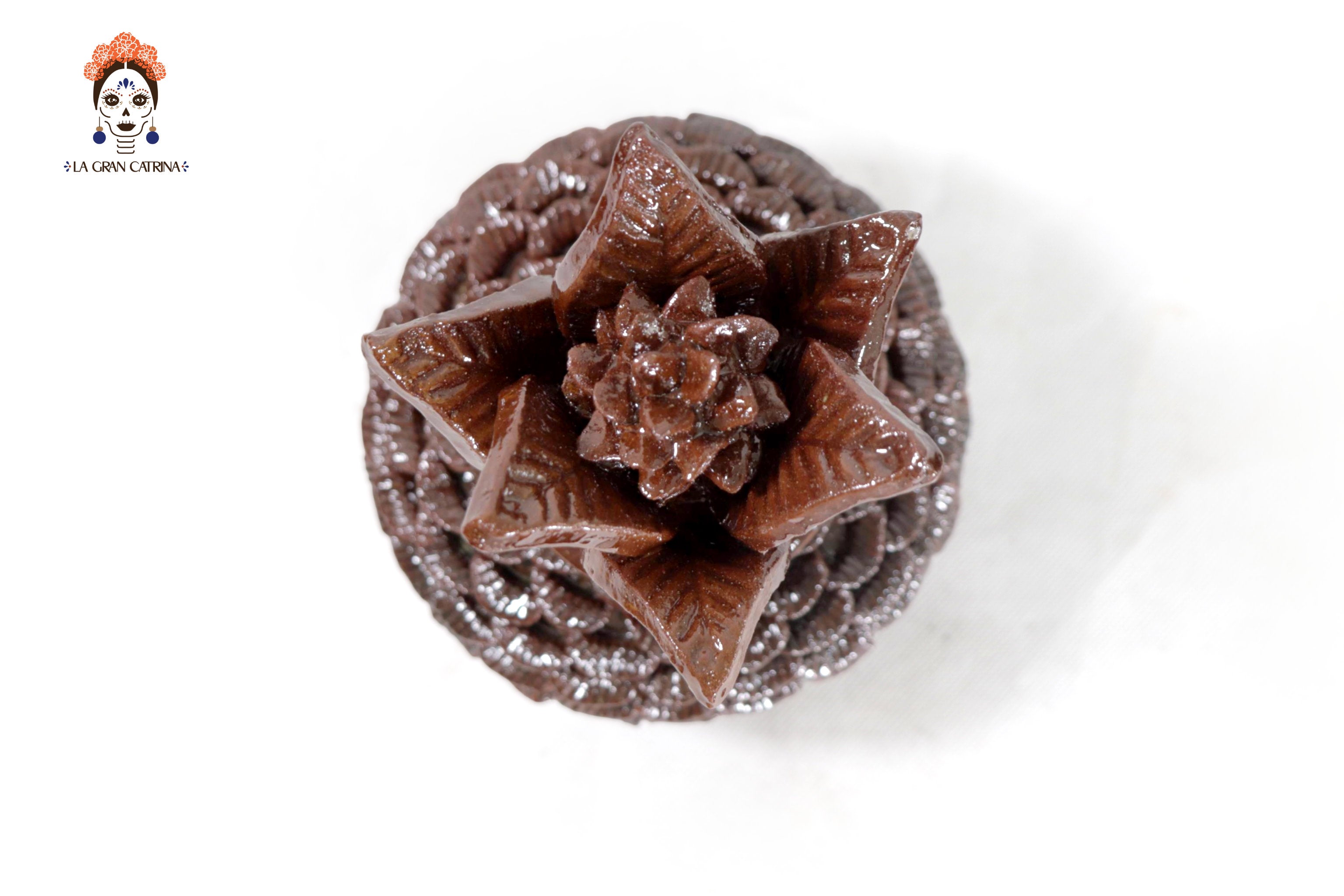 Small Brown Pineapple with Petals - 8.5 in. - Made to Order Juan Gtz