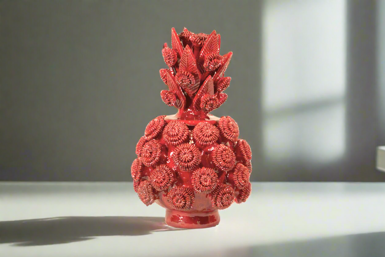 Pineapple Roja of Pinklitos - 11.4 in. - Made to Order Juan Gtz