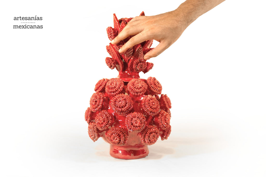 Pineapple Roja of Pinklitos - 11.4 in. - Made to Order Juan Gtz