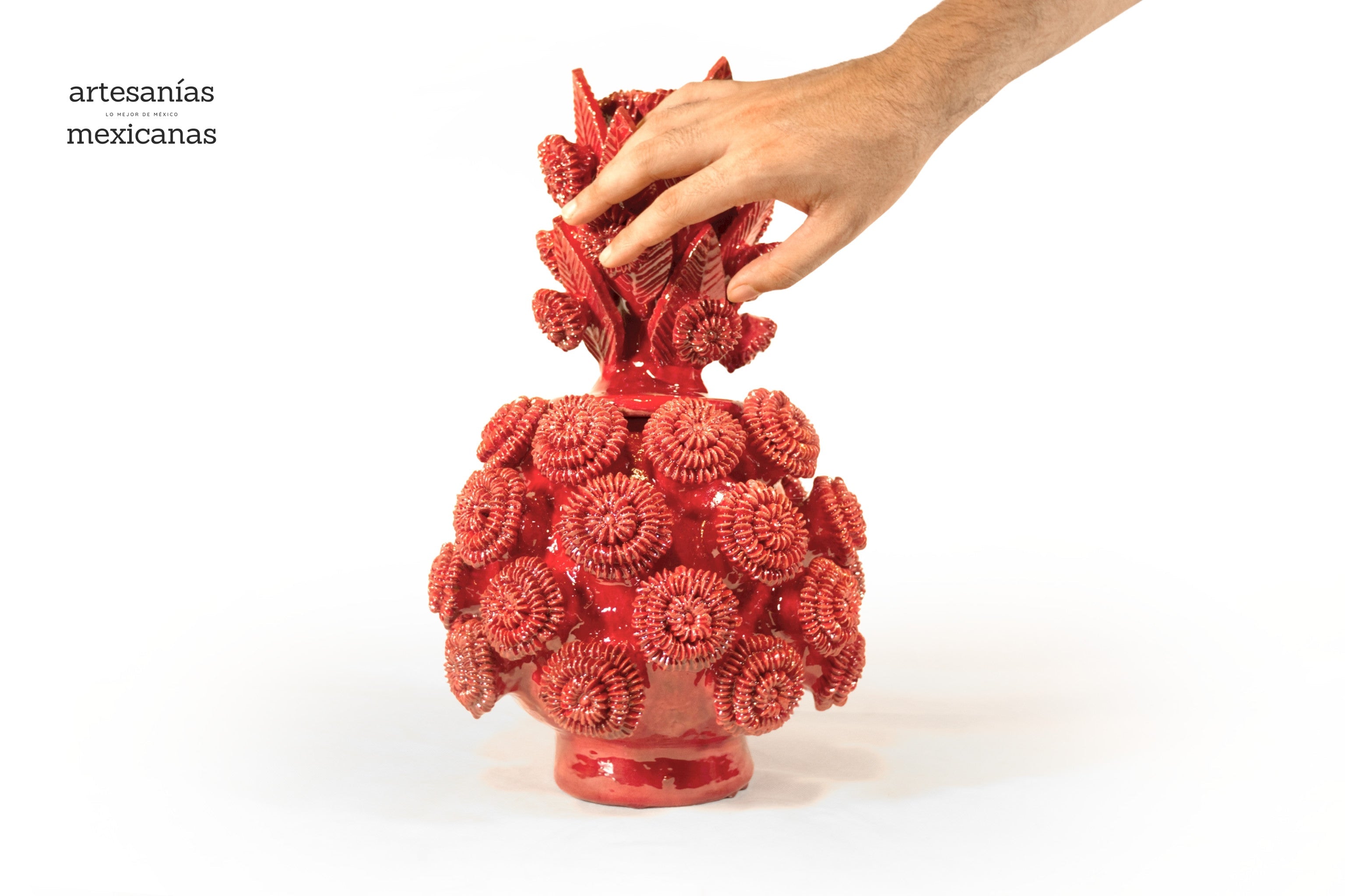 Pineapple Roja of Pinklitos - 11.4 in. - Made to Order Juan Gtz