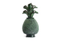 Green Pineapple with Spikes with Leaves Curved - 15 in. - Made to Order Juan Gtz