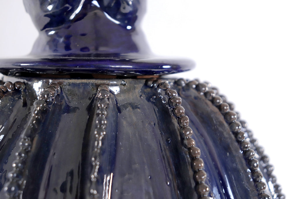Michoacán Clay Pineapple - Blue Barrel Cactus - 16 in. - Made to Order Juan Gtz