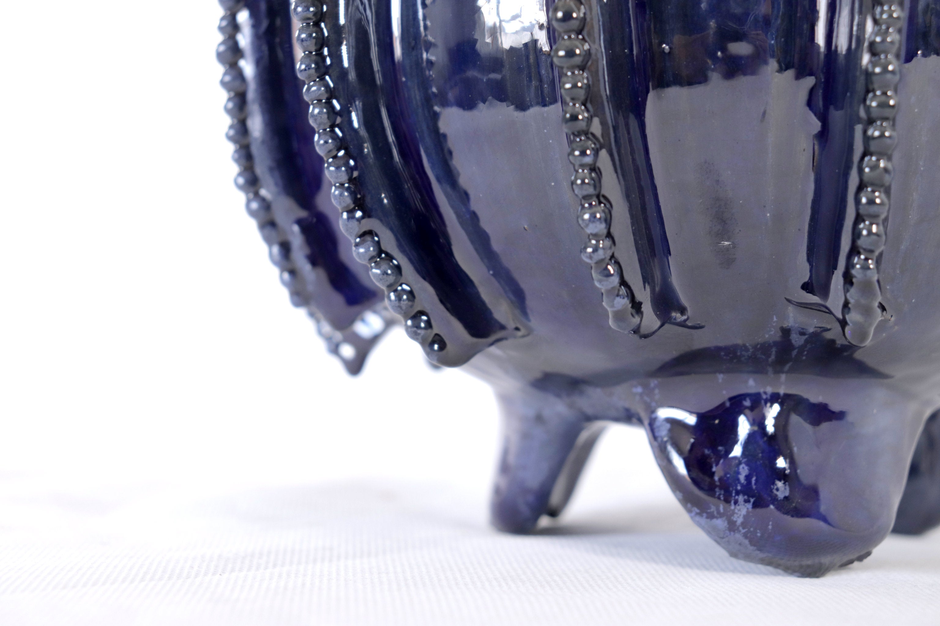 Michoacán Clay Pineapple - Blue Barrel Cactus - 16 in. - Made to Order Juan Gtz