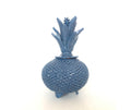 Michoacán Clay Pineapple - Blue of ladrillo - 13 in. - Made to Order Juan Gtz