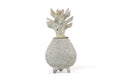 Beige Pineapple of tejido with Wavy Lid - 20 in. - Made to Order Juan Gtz