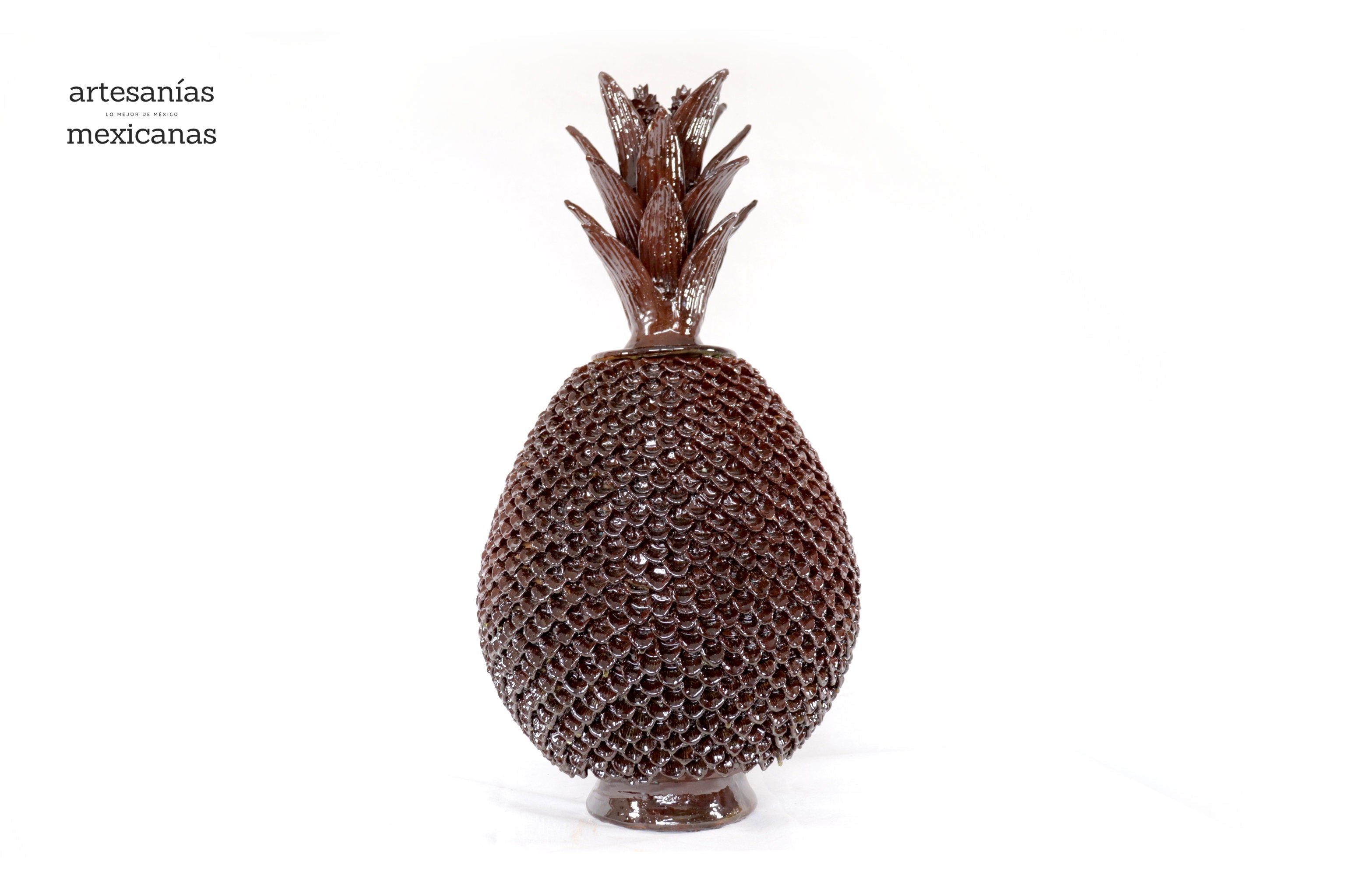 Pineapple with Petals brown - 26 in. Juan Gtz