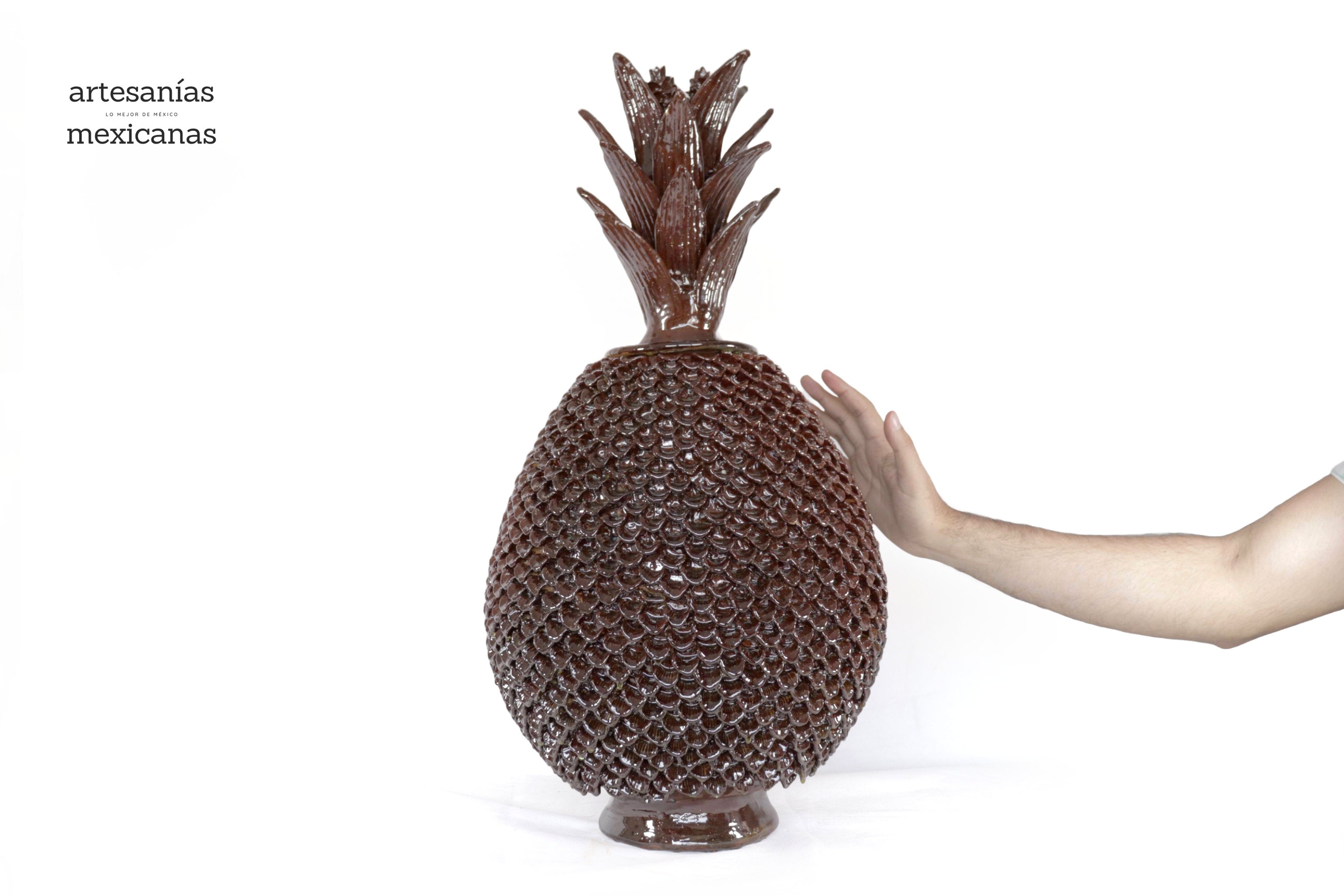 Pineapple with Petals brown - 26 in. Juan Gtz