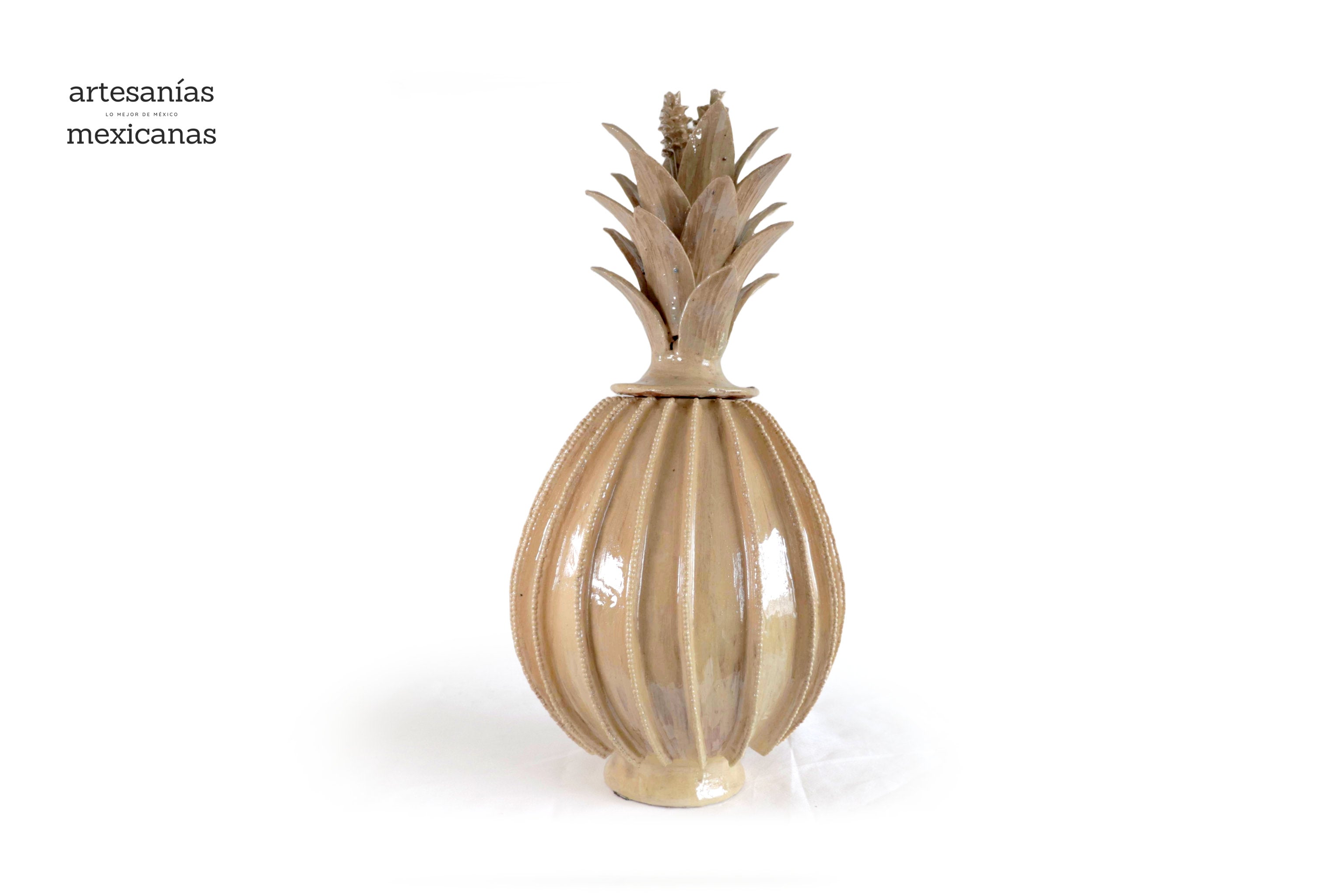 Barrel Cactus Beige Pineapple - 28 in. - Made to Order Chema SJG