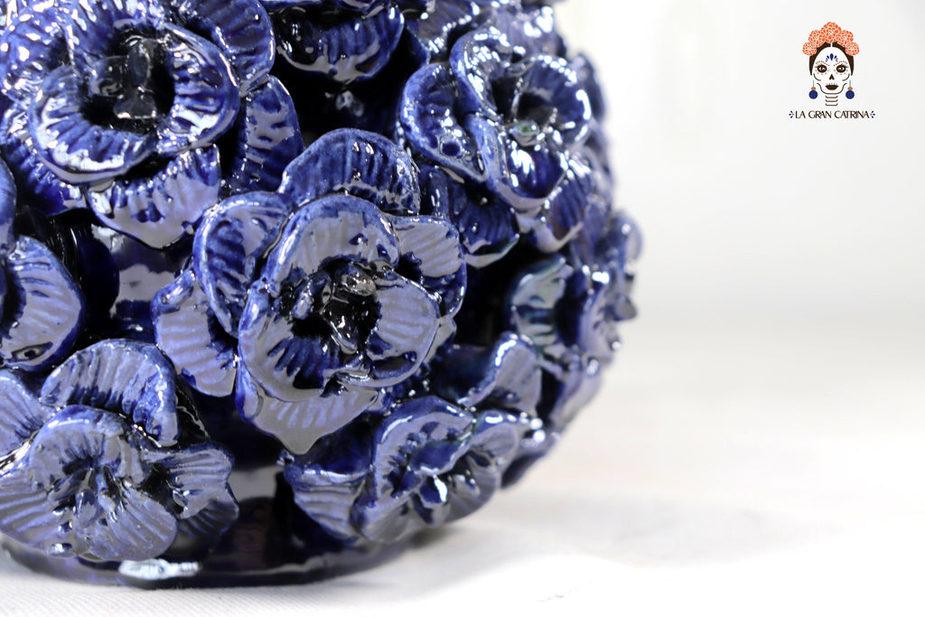 Blue Pineapple of Roses - 11.4 in. Celia SJG