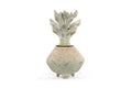 Pineapple of platillo with Spikes beige with Wavy Lid - 16 in. - Made to Order Juan Gtz
