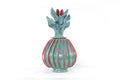 Barrel Cactus Pineapple-inspired with Wavy Lid - 18.8 in. - Made to Order Juan Gtz