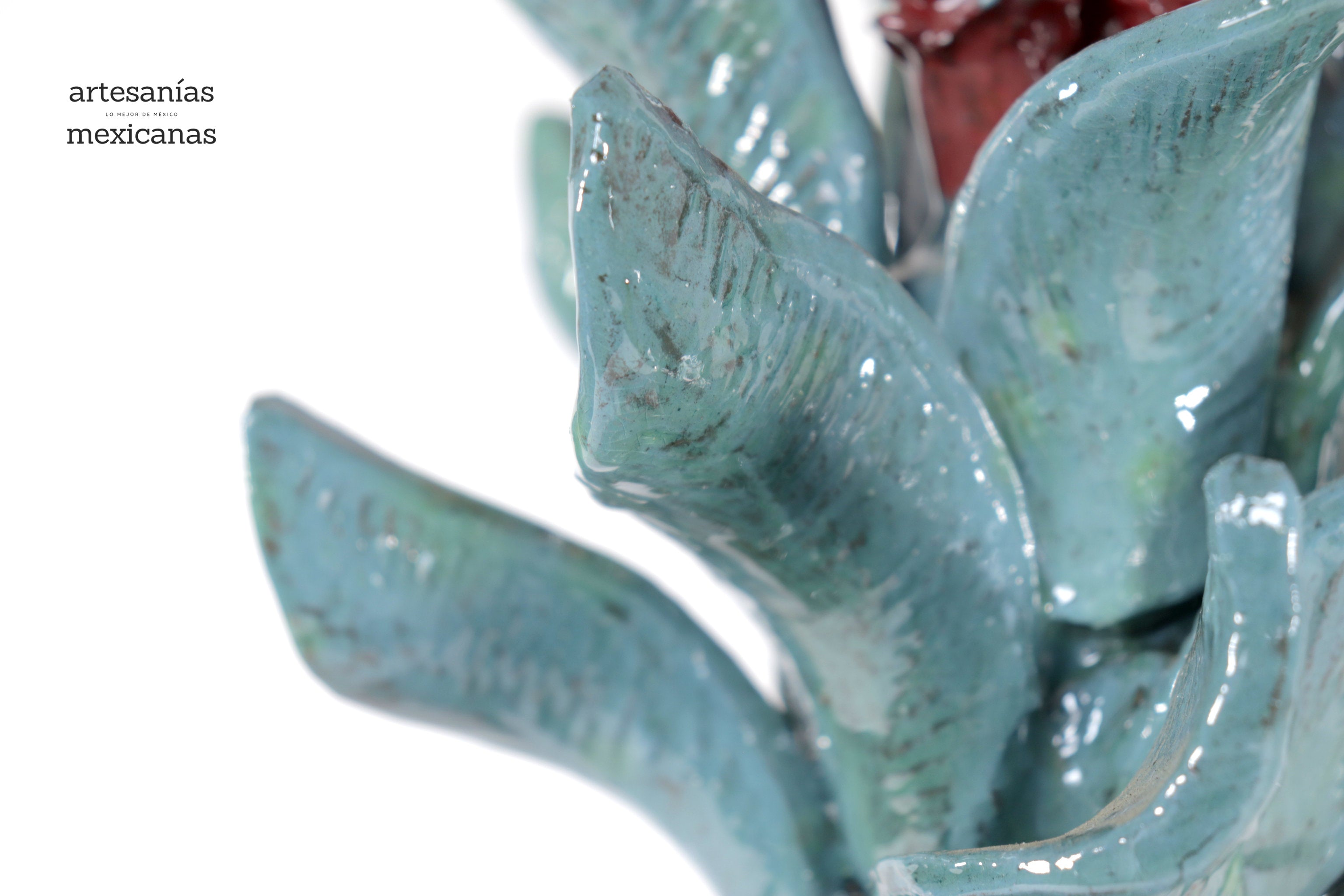 Barrel Cactus Pineapple-inspired with Wavy Lid - 18.8 in. - Made to Order Juan Gtz