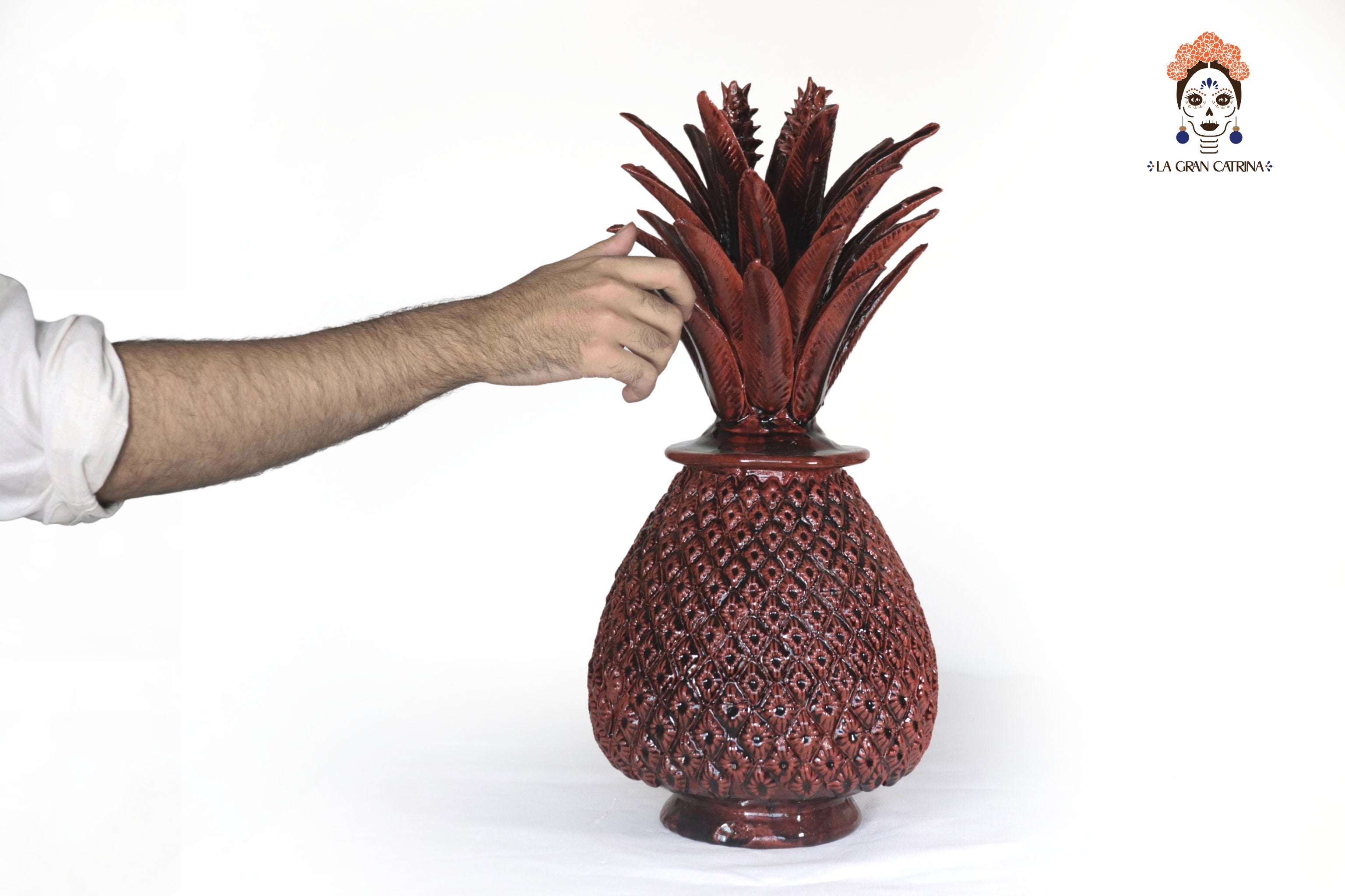 Pineapple Roja of Rombos - 20 in. Chema SJG