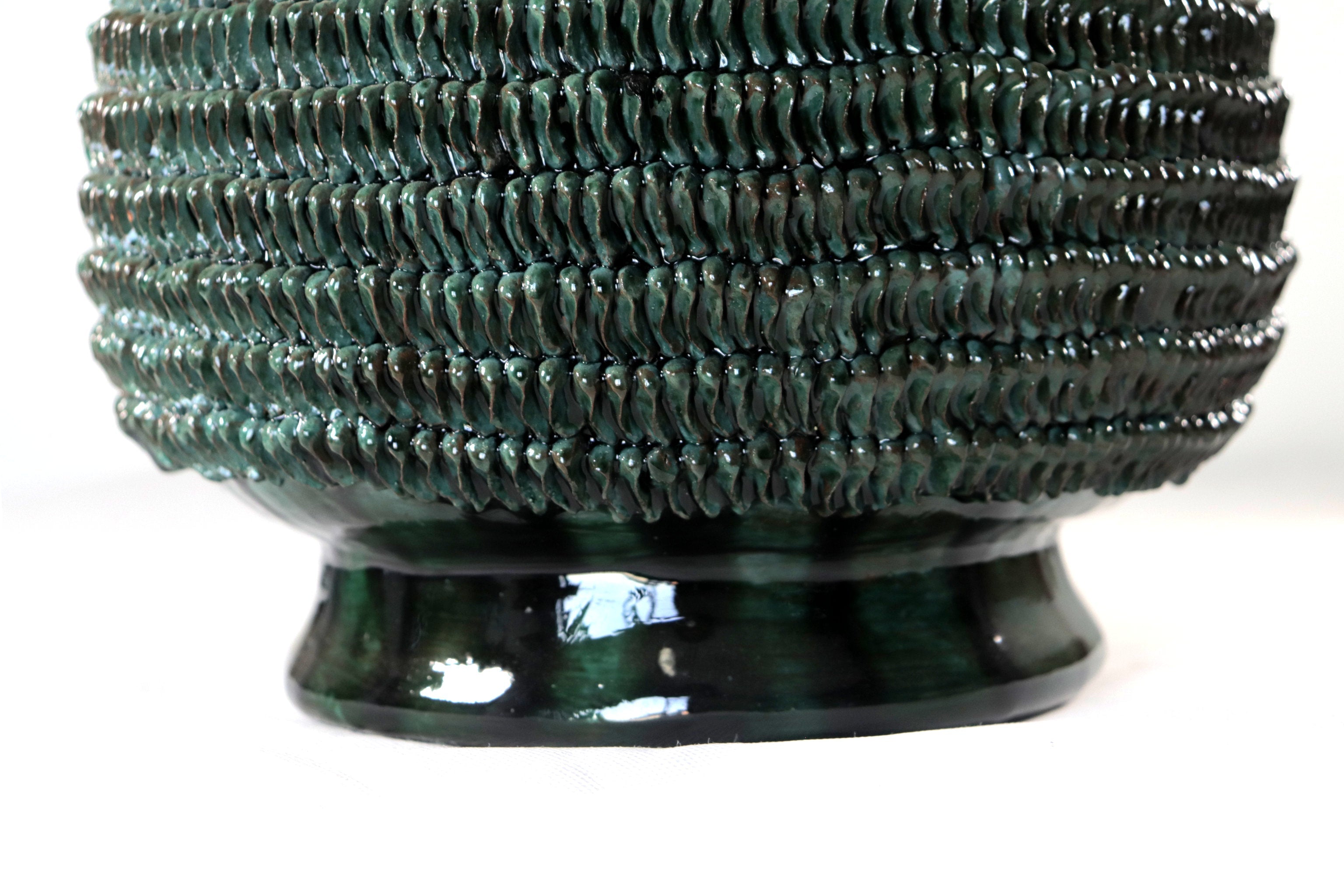 Pineapple of green fine dotted - 20 in. Chema SJG