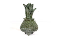 Glazed Clay Pineapple - Spikes Green - 7.7 in. Juan Gtz