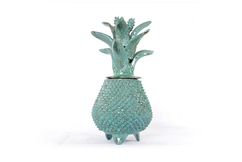 Turquoise Pineapple with Spikes - 16 in. - Made to Order Juan Gtz