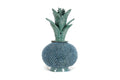 Michoacán Clay Pineapple - Turquoise with Spikes - 13 in. Juan Gtz