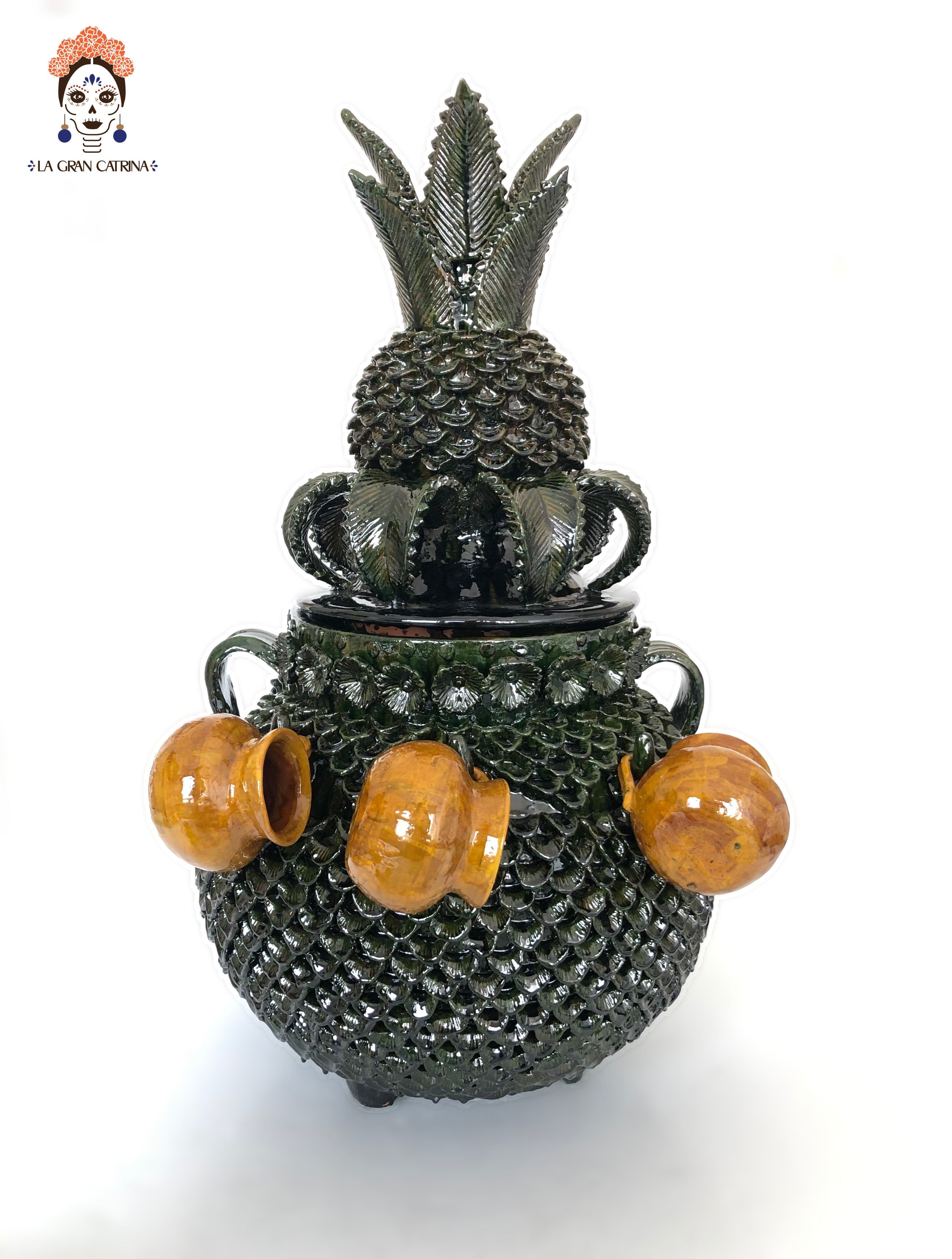 Ponchera with jarritos Clay - 32 in. - Made to Order Juan Gtz