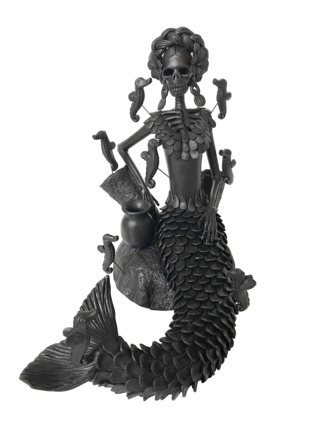 Catrina Sirena black - 12.2 in. Adan