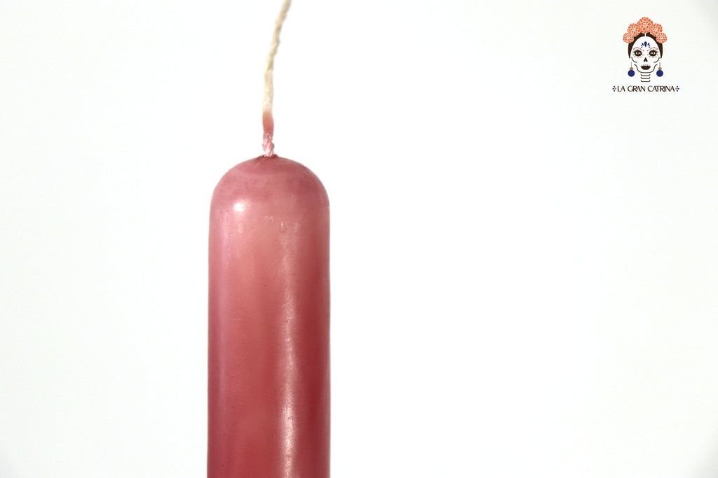 Twisted Candles Yellow and Burgundy - 11.8 in. Viviana