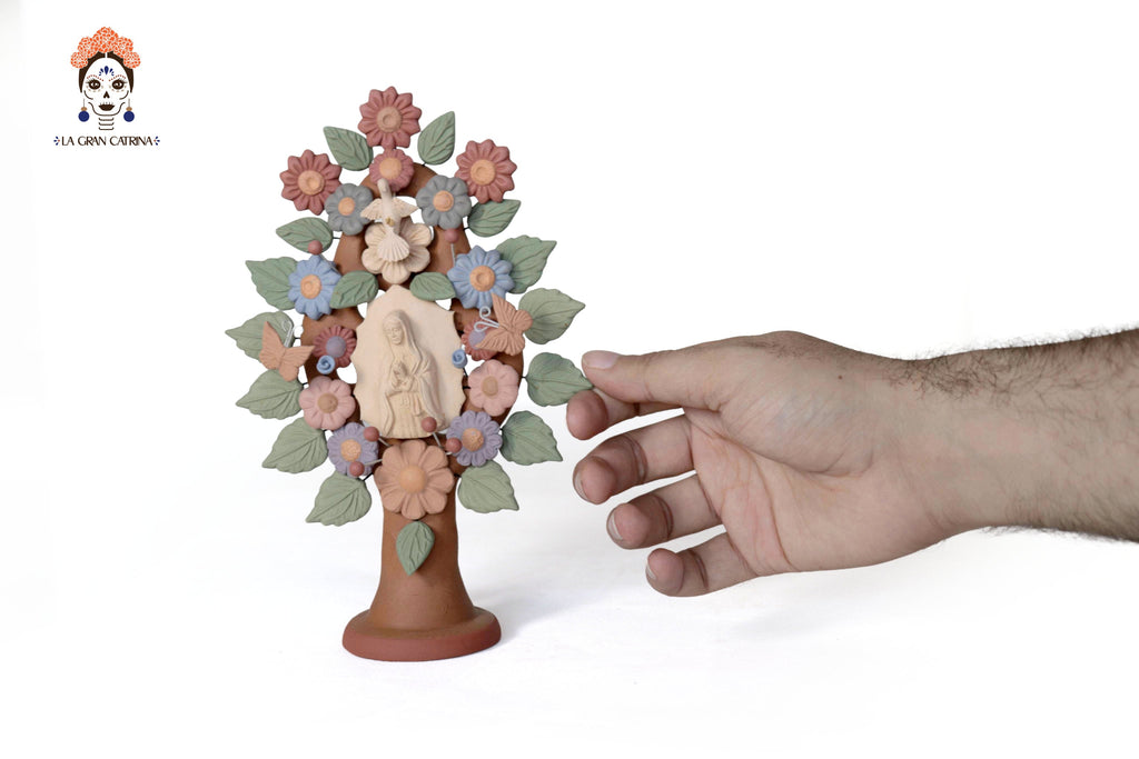 Tree of Life Virgin of Guadalupe - 7.8 in. Cecilio