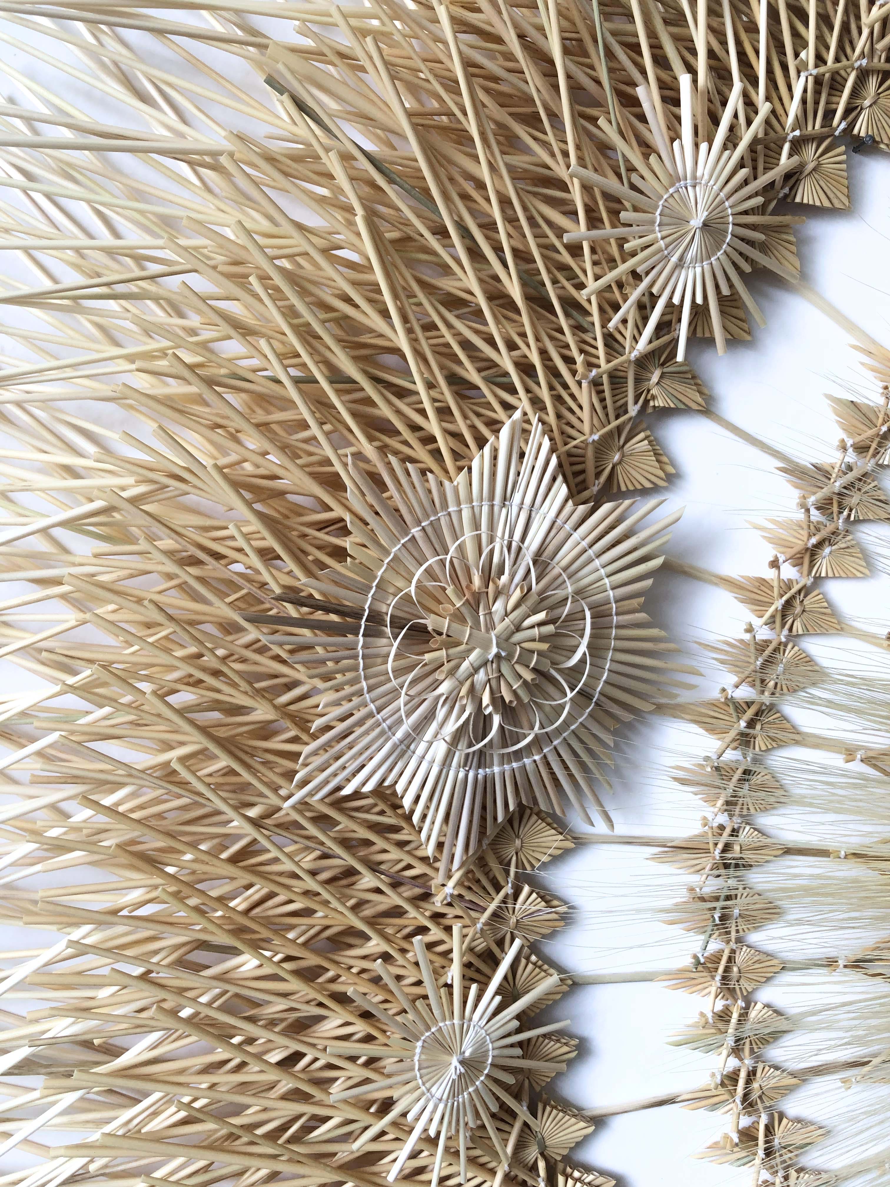 Wheat Straw Wall Circle - Sol - 40 in. Panikua
