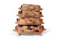 Tower of Armadillos of Natural Clay - 20.8 in. Zipiajo