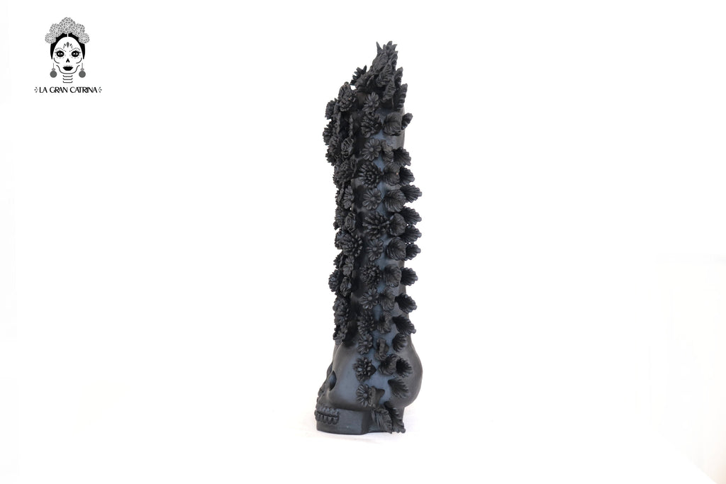 Arch black of skulls and flowers - 16.5 in. Misael Jacobo