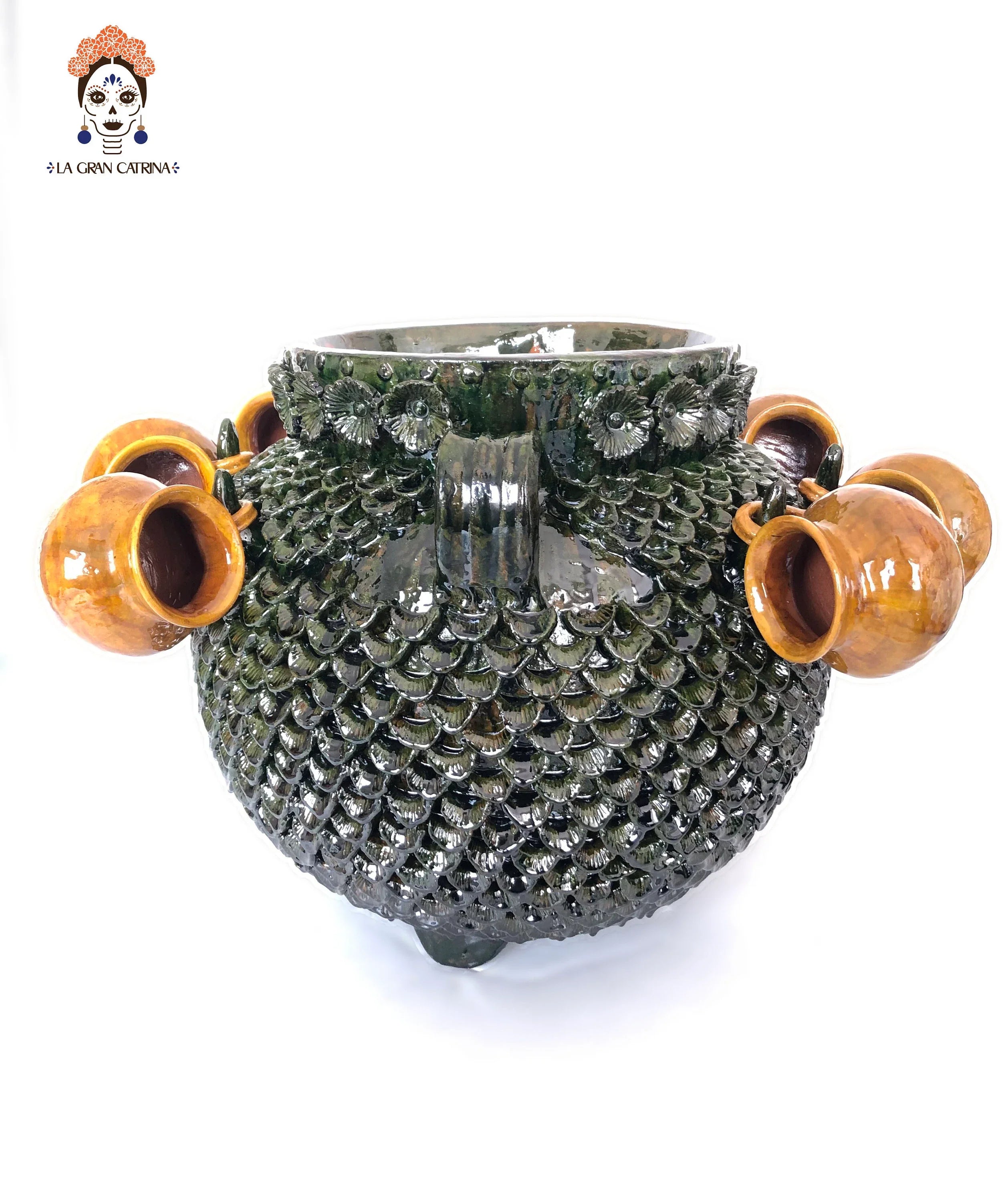 Ponchera with jarritos Clay - 32 in. - Made to Order Juan Gtz