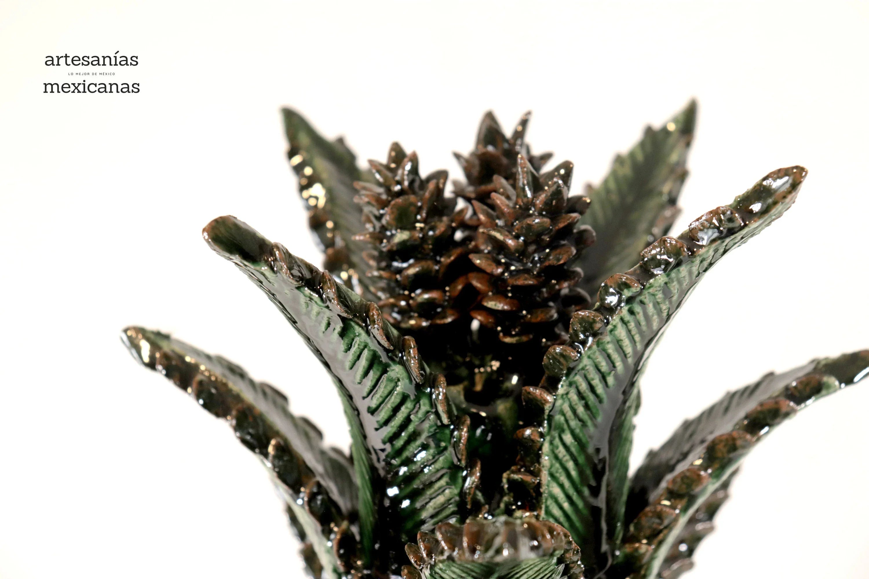 Lamp Michoacán Clay Pineapple - 26 in. - Made to Order Juan Gtz