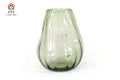 Blown Glass Tumbler Green Oliva 6.6 in. Vidrio Soplado